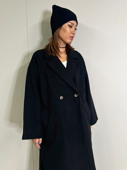 スリットロングテーラードコート